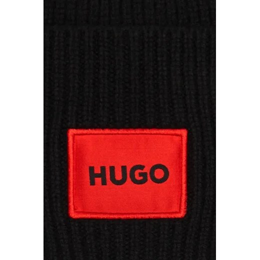 HUGO Wełniana czapka Saffa One Size promocyjna cena Gomez Fashion Store