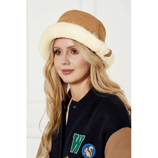 EMU Australia Skórzany kapelusz Shearling Emu Australia One Size okazja Gomez Fashion Store