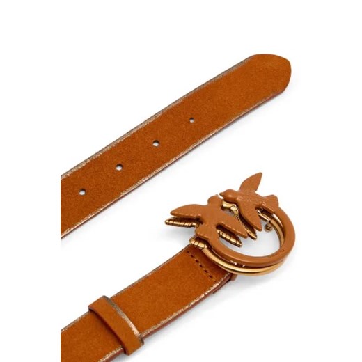 Pinko Skórzany pasek LOVE BERRY H3 Pinko XL Gomez Fashion Store wyprzedaż