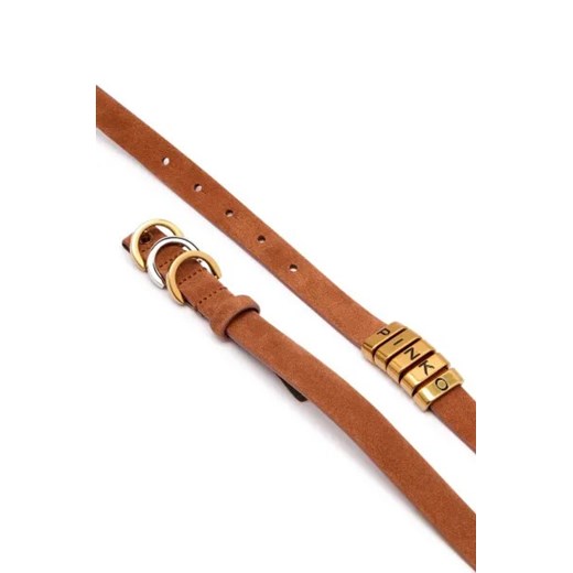 Pinko Skórzany pasek AGATHA Pinko XS wyprzedaż Gomez Fashion Store