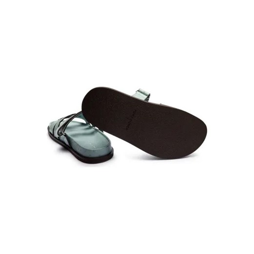 TORY BURCH Skórzane klapki INES SPORT Tory Burch 40 okazja Gomez Fashion Store