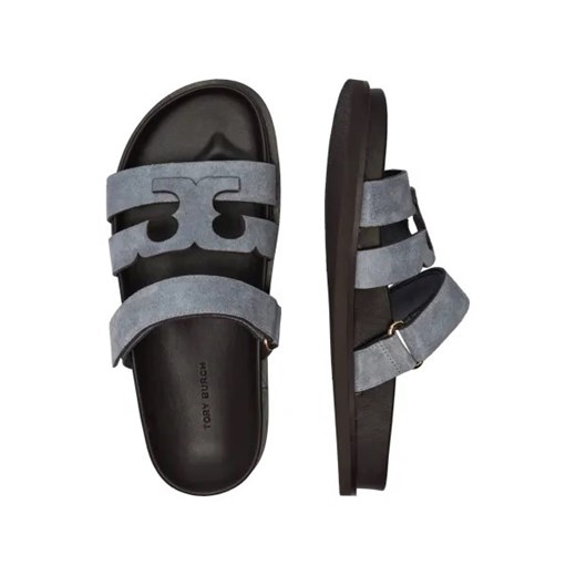 TORY BURCH Skórzane klapki INES Tory Burch 41 okazyjna cena Gomez Fashion Store