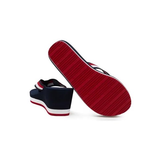 Klapki damskie Tommy Hilfiger z tkaniny 
