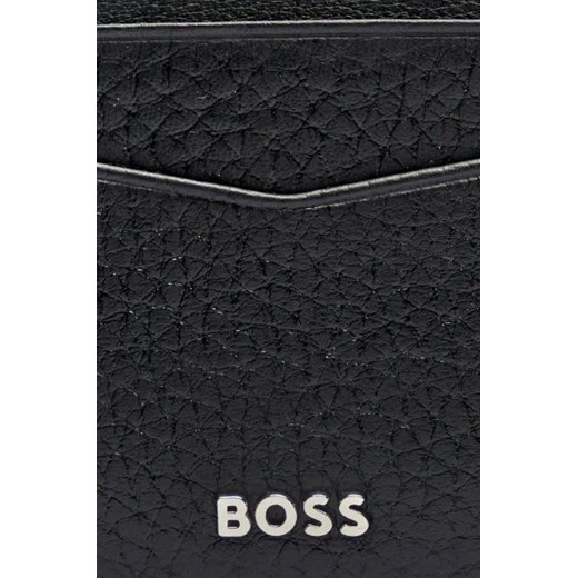 BOSS BLACK Skórzane etui na karty New Crosstown_M_Clip OS wyprzedaż Gomez Fashion Store