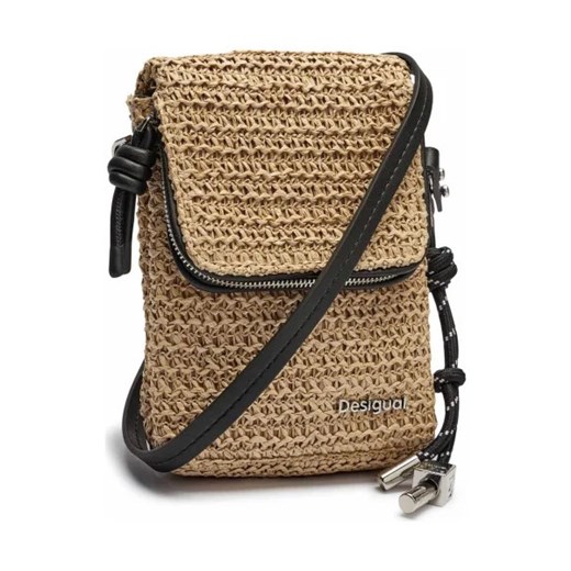 Desigual Torebka na telefon/portfel RAFFIA Desigual One Size okazyjna cena Gomez Fashion Store