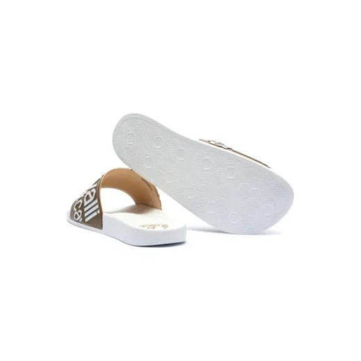 Klapki damskie Just Cavalli z tworzywa sztucznego bez zapięcia 