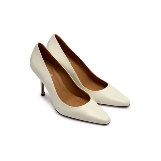 BOSS BLACK Skórzane szpilki Charlize_Pump90_NA 38 promocja Gomez Fashion Store