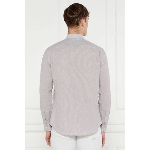 Emporio Armani Lniana koszula | Regular Fit Emporio Armani M wyprzedaż Gomez Fashion Store