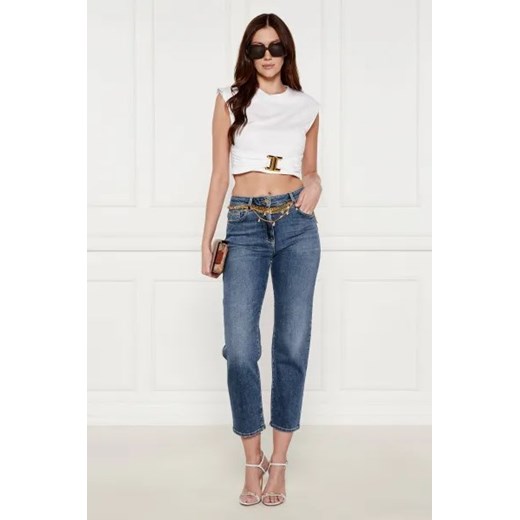 Elisabetta Franchi Jeansy | Straight fit Elisabetta Franchi 29 Gomez Fashion Store