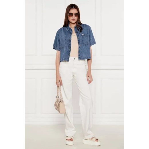Guess Jeans Jeansowa koszula | Loose fit L okazja Gomez Fashion Store