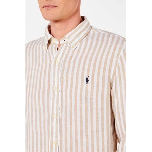 POLO RALPH LAUREN Lniana koszula | Custom fit Polo Ralph Lauren XXL okazyjna cena Gomez Fashion Store