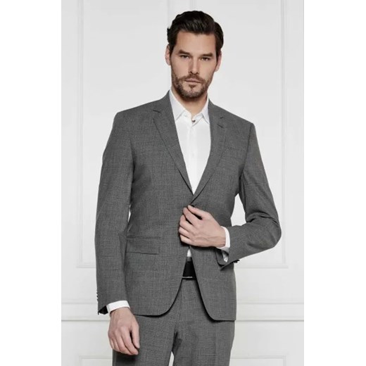BOSS BLACK Garnitur H-Huge-2Pcs-224 | Slim Fit | z dodatkiem wełny 50 promocja Gomez Fashion Store