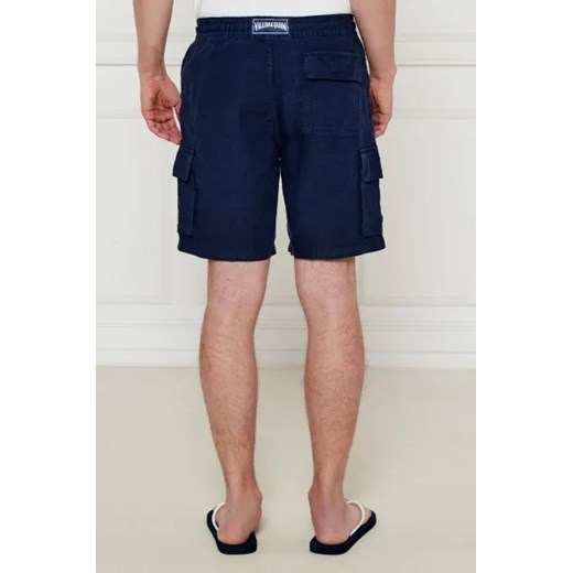 Vilebrequin Lniane szorty BAIE | Regular Fit M Gomez Fashion Store