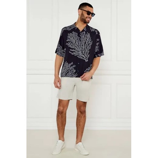 BOSS ORANGE Lniane szorty DS-2-S | Tapered fit 34 Gomez Fashion Store