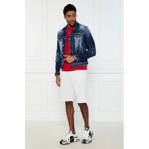 Dsquared2 Kurtka jeansowa | Slim Fit Dsquared2 48 promocyjna cena Gomez Fashion Store
