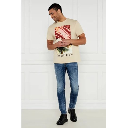 Alexander McQueen T-shirt | Regular Fit L okazja Gomez Fashion Store