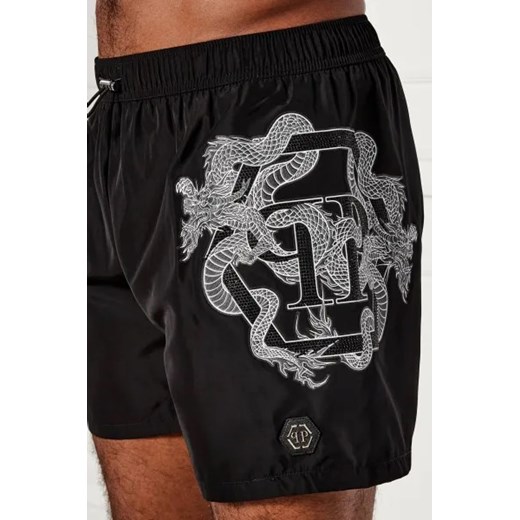 Philipp Plein Szorty kąpielowe | Regular Fit XXL Gomez Fashion Store
