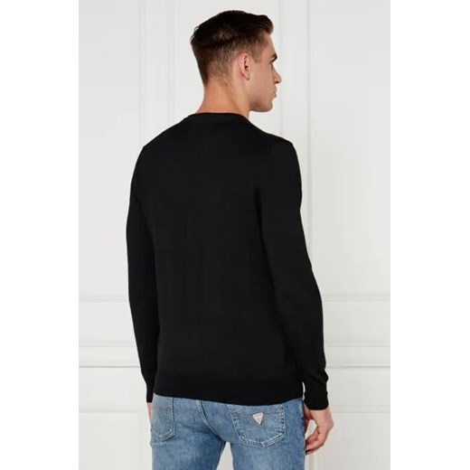 GUESS Sweter DANIEL | Regular Fit | z dodatkiem jedwabiu Guess XXL wyprzedaż Gomez Fashion Store