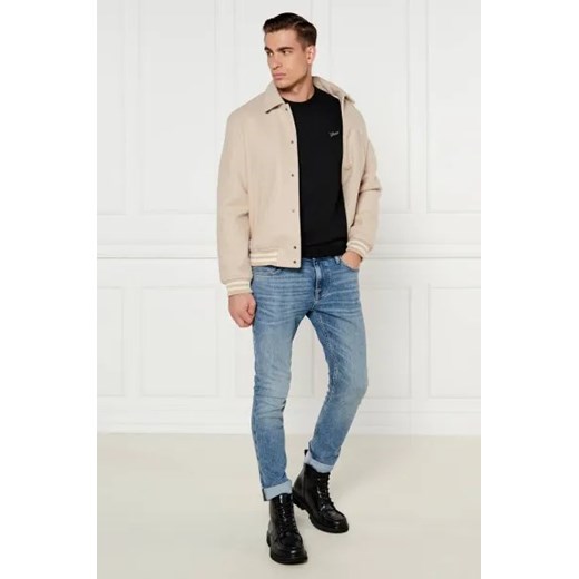 GUESS Sweter DANIEL | Regular Fit | z dodatkiem jedwabiu Guess XXL Gomez Fashion Store wyprzedaż