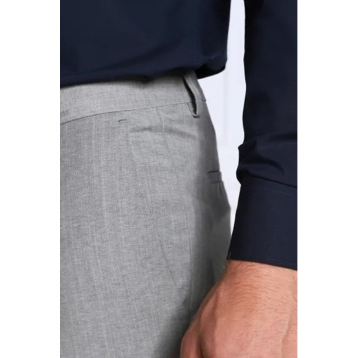 HUGO Wełniane spodnie Hesten212X | Slim Fit 48 Gomez Fashion Store promocyjna cena