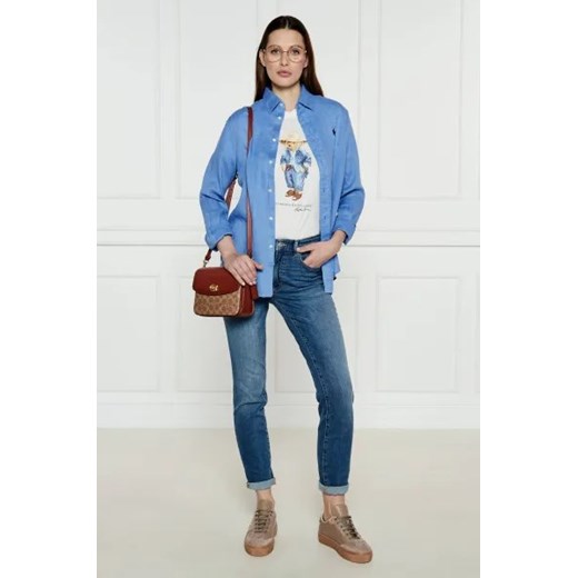 Jeansy damskie BOSS HUGO 