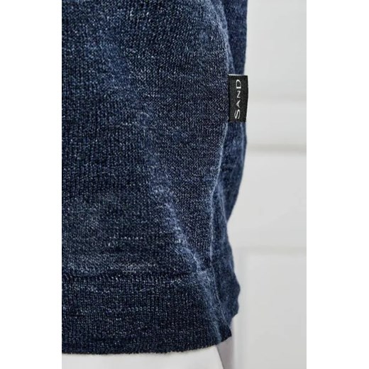 Sand Copenhagen Lniane polo Rico | Regular Fit Sand Copenhagen XL okazja Gomez Fashion Store