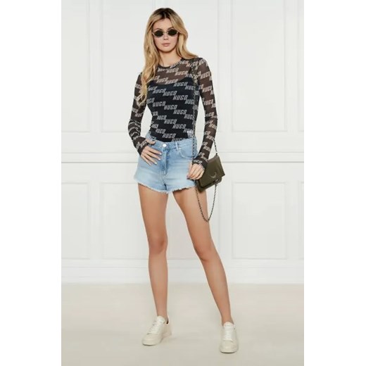 Pinko Jeansowe szorty SERENGETI | Slim Fit | high waist Pinko 30 Gomez Fashion Store