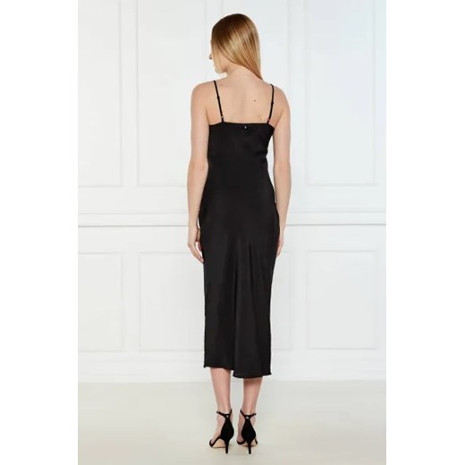 DKNY Satynowa sukienka M okazyjna cena Gomez Fashion Store