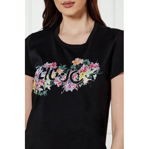 Liu Jo T-shirt | Regular Fit Liu Jo L okazyjna cena Gomez Fashion Store