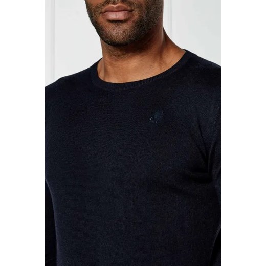 Karl Lagerfeld Wełniany sweter | Regular Fit Karl Lagerfeld M okazja Gomez Fashion Store