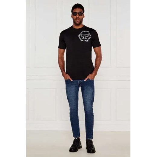 Philipp Plein T-shirt Hexagon | Regular Fit S okazja Gomez Fashion Store