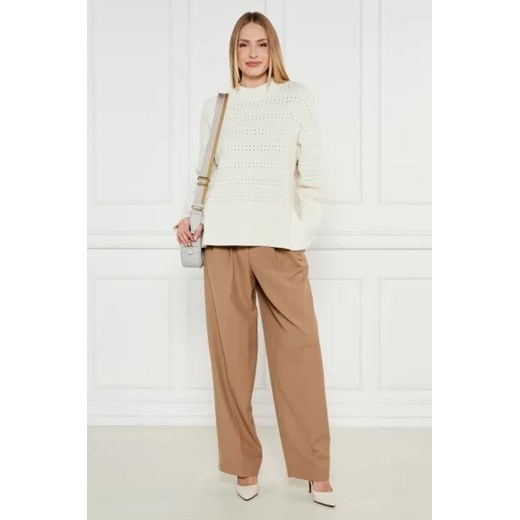 Samsøe Samsøe Sweter | Relaxed fit | z dodatkiem lnu XS promocyjna cena Gomez Fashion Store
