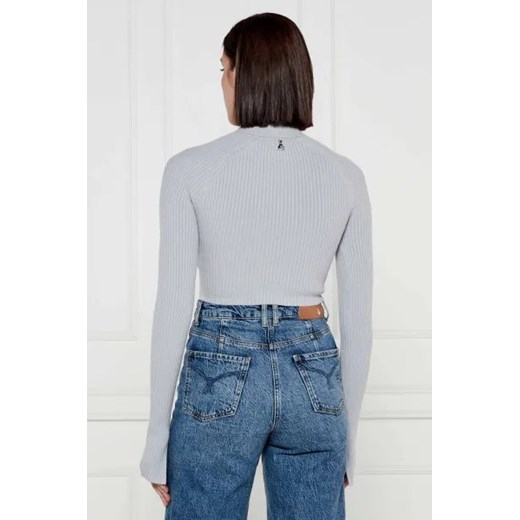 Patrizia Pepe Bluzka 2w1 | Slim Fit Patrizia Pepe L okazja Gomez Fashion Store