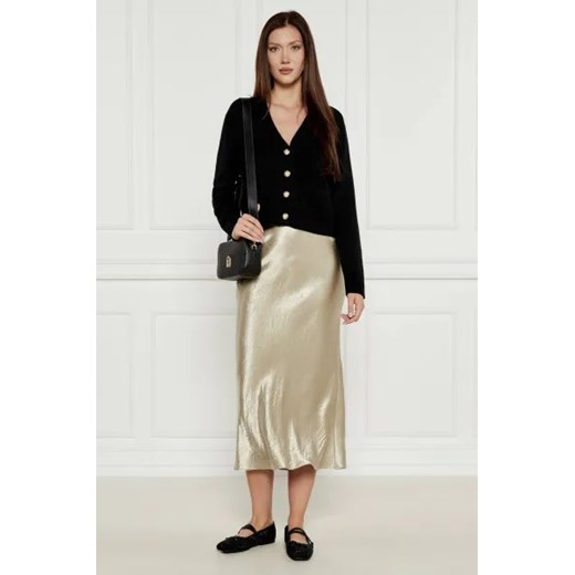 BOSS BLACK Satynowa spódnica 40 wyprzedaż Gomez Fashion Store