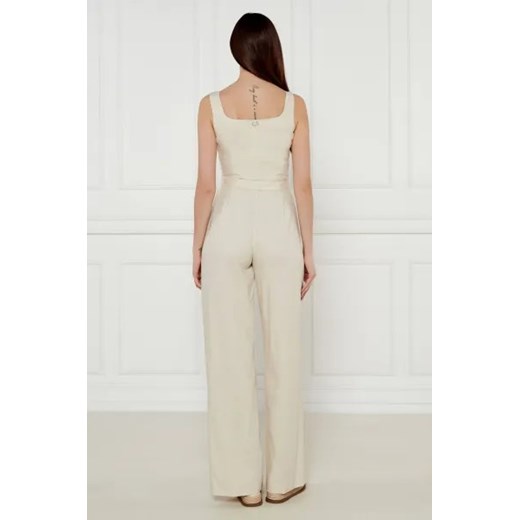 TWINSET Lniany kombinezon | Regular Fit Twinset 40 okazja Gomez Fashion Store