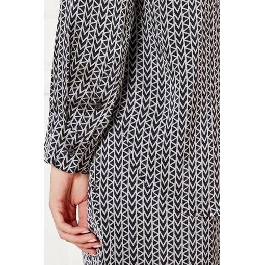 Michael Kors Satynowa koszula MK2000 | Relaxed fit Michael Kors S Gomez Fashion Store