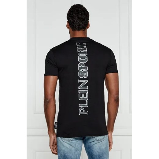 Plein Sport T-shirt Lamina Scratch | Loose fit Plein Sport XL Gomez Fashion Store promocja