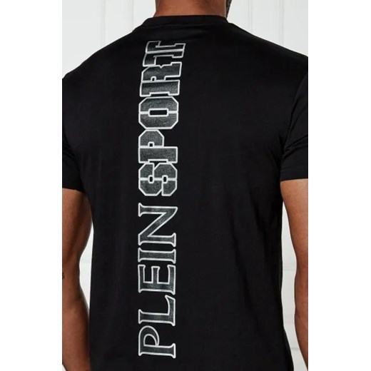 Plein Sport T-shirt Lamina Scratch | Loose fit Plein Sport XL okazja Gomez Fashion Store