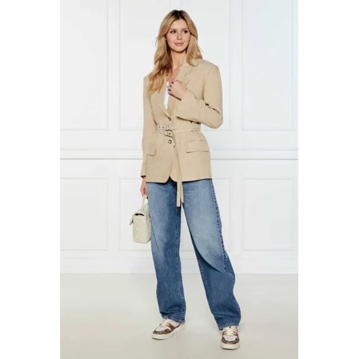 Pinko Marynarka EMOZIONI | Oversize fit Pinko 36 wyprzedaż Gomez Fashion Store