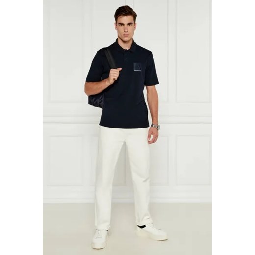 Armani Exchange Polo | Regular Fit Armani Exchange S wyprzedaż Gomez Fashion Store