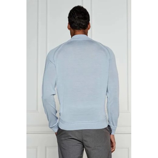 BOSS BLACK Wełniany golf H-Barcel | Regular Fit L okazja Gomez Fashion Store