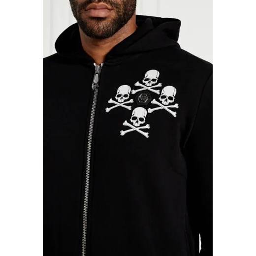 Philipp Plein Bluza Skull&Bones | Regular Fit L wyprzedaż Gomez Fashion Store
