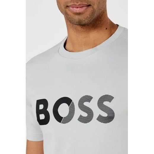 BOSS GREEN T-shirt Tape Logo | Regular Fit L promocja Gomez Fashion Store