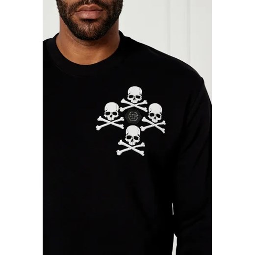 Philipp Plein Bluza Skull&Bones | Regular Fit XXL promocja Gomez Fashion Store
