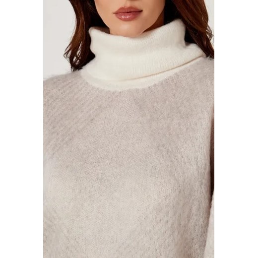 BOSS BLACK Wełniany golf Fewani | Oversize fit XL okazja Gomez Fashion Store