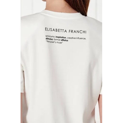 Elisabetta Franchi T-shirt | Slim Fit Elisabetta Franchi 34 Gomez Fashion Store
