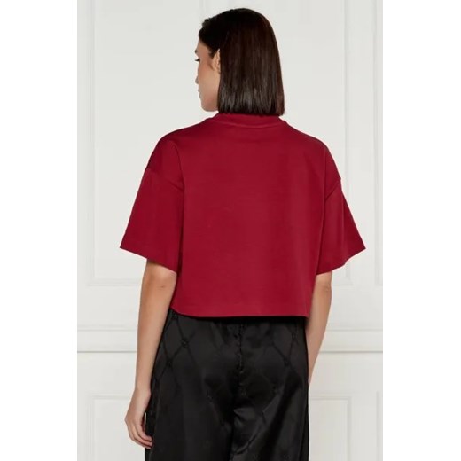 HUGO T-shirt | Cropped Fit S okazja Gomez Fashion Store