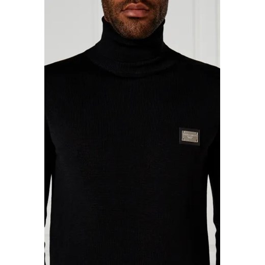 Dolce & Gabbana Wełniany golf | Slim Fit Dolce & Gabbana 52 okazyjna cena Gomez Fashion Store