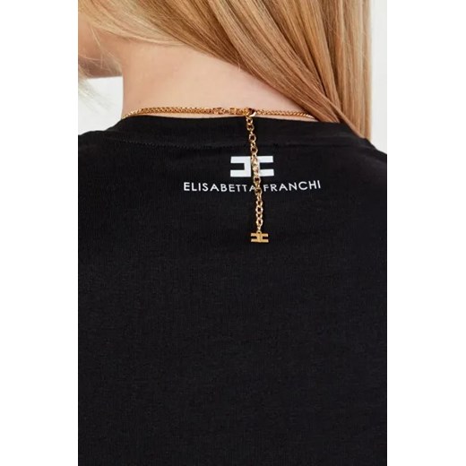 Elisabetta Franchi T-shirt | Slim Fit Elisabetta Franchi 42 wyprzedaż Gomez Fashion Store