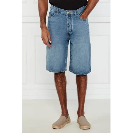 Hugo Blue Jeansowe szorty Skate | Straight fit Hugo Blue 33 wyprzedaż Gomez Fashion Store